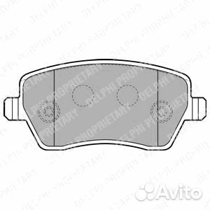 Колодки тормозные дисковые перед
