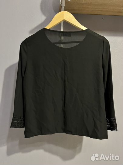 Блузка женская 42 44 черная pull&bear