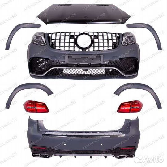 Обвес на Mercedes GL X166