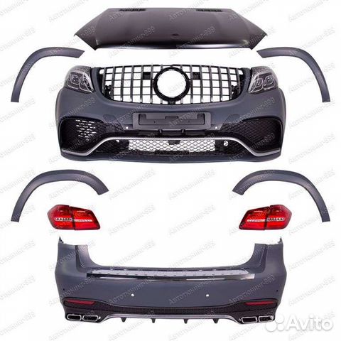 Обвес на Mercedes GL X166