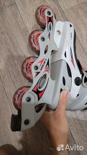 Роликовые коньки детские раздвижные