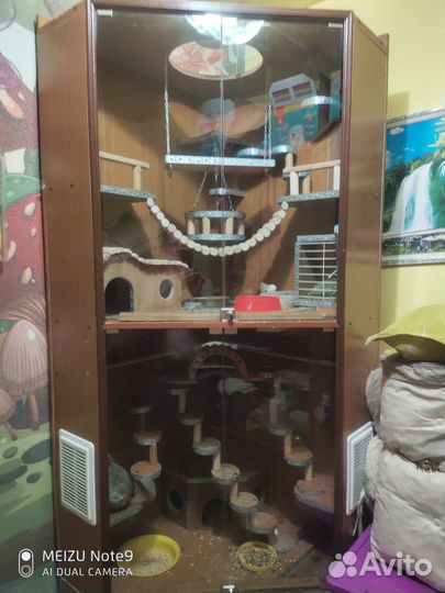 Клетка для шиншиллы