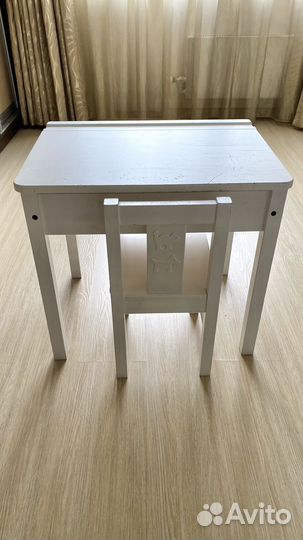 Детский стол и стул IKEA сундвик
