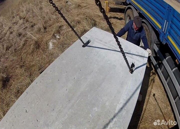 Плиты с завода - с петлями