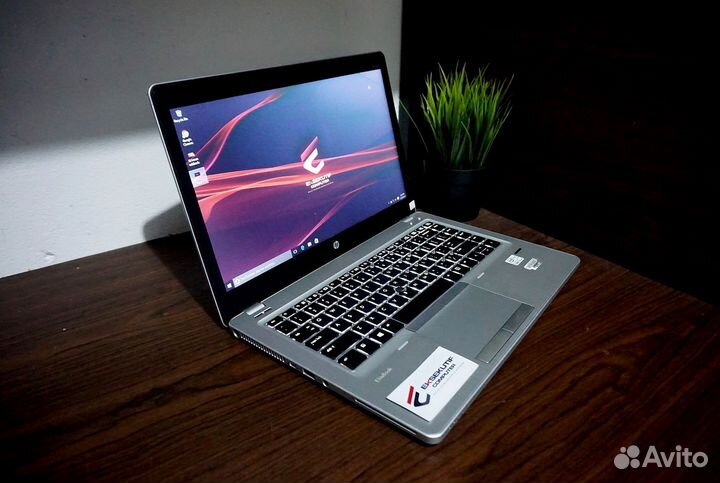HP Ноутбук бу Windows 7 4 ядра i5 экран 14 Ssd