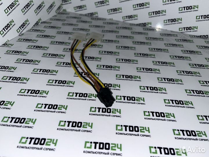 Кабель питания Molex 8980 - PCI-E 6pin, 0.15м