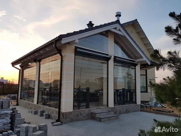 Прозрачные рольставни на заказ