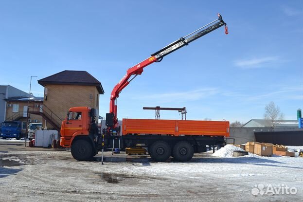 КАМАЗ 43118-23027-50 с КМУ, 2023