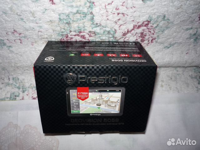 GPS навигатор Prestigio Geovision 5058