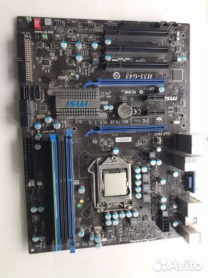 Материнская плата, оперативная память 8gb