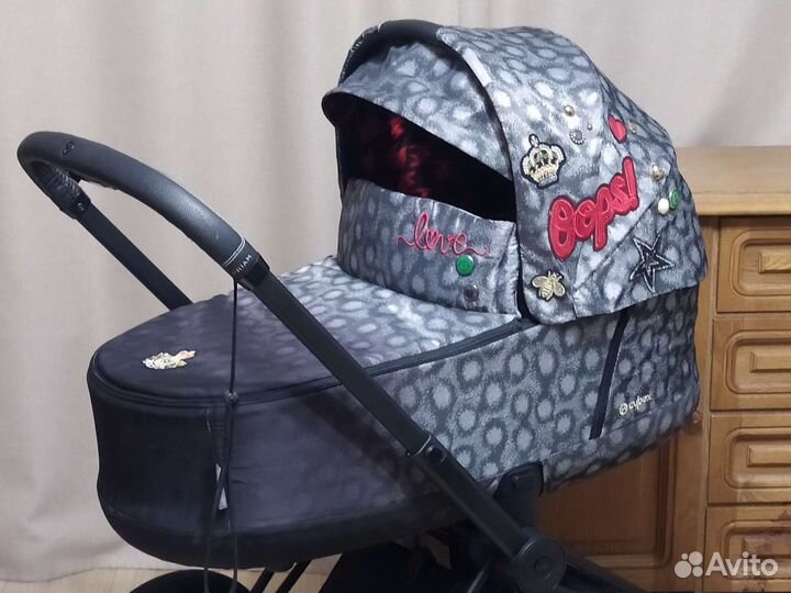 Люлька коляски Cybex Priam lll Blossom Rebellious