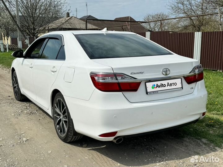 Toyota Camry 2.5 AT, 2018, 140 000 км