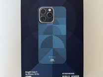 Pitaka iPhone 15 pro three-body blue