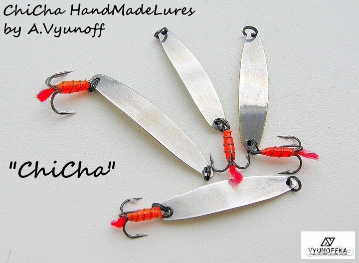 Зимние блесны Ручной работы А. Вьюнова