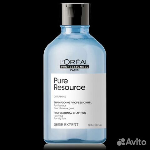 Шампунь pure resource для жирной кожи головы