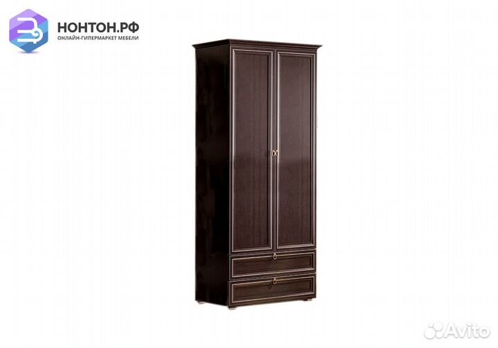 Шкаф 2-х створчатый Престиж-2 венге