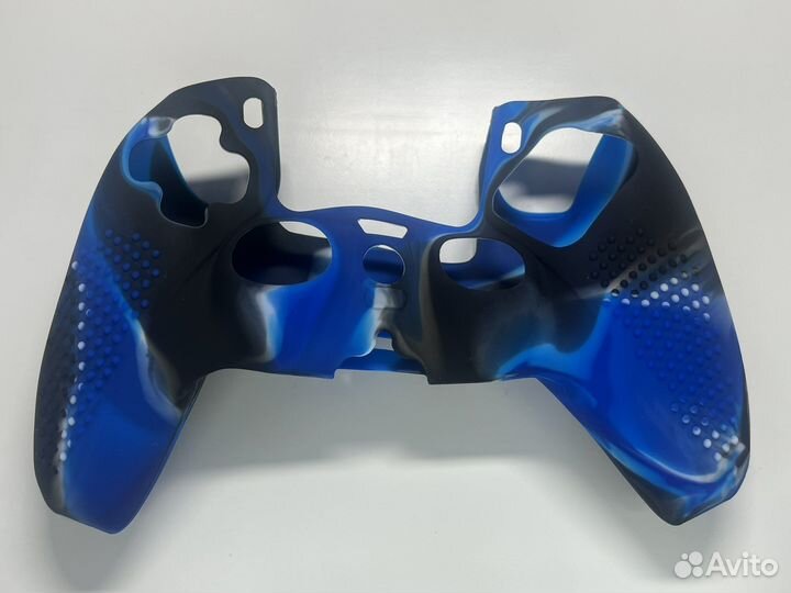 Чехол для геймпада PS5 (Сине-Черный)