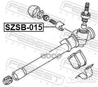 Втулка вала рулевой рейки Suzuki Swift 1.0/1.3