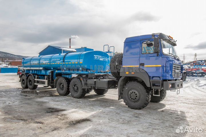 Полуприцеп химическая цистерна УралСпецТранс ППЦТВ 17Т-21 ПТ BPW УСТ 9465, 2023