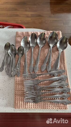 Набор столовых приборов узоры