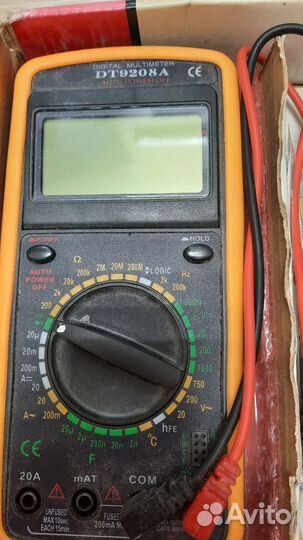 Мультиметр цифровой DT9208A