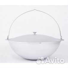 Казан алюминиевый Кукмара круглый 15л