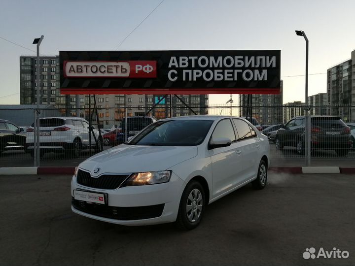 Skoda Rapid 1.6 МТ, 2018, 92 000 км