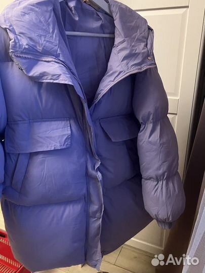 Парка зимняя 50 пуховик новый женский