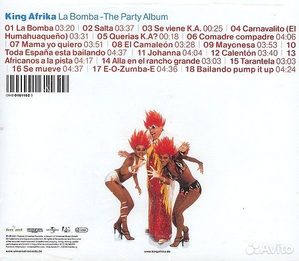 King Africa: La Bomba: The Party Album (1 CD)