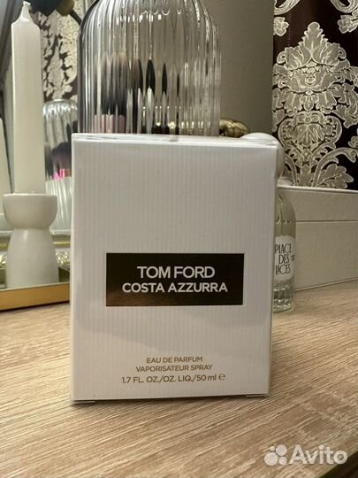 Новая пафоюсерная вода Tom Ford Costa Azzurra