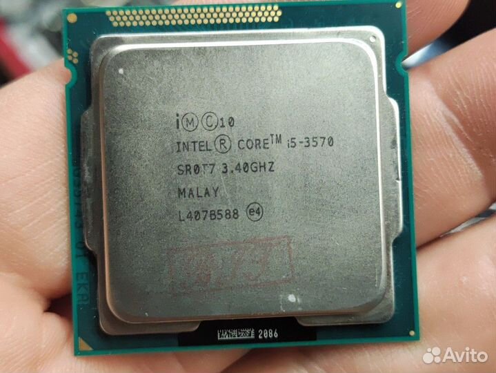 3.4Ггц 3570 Core i5