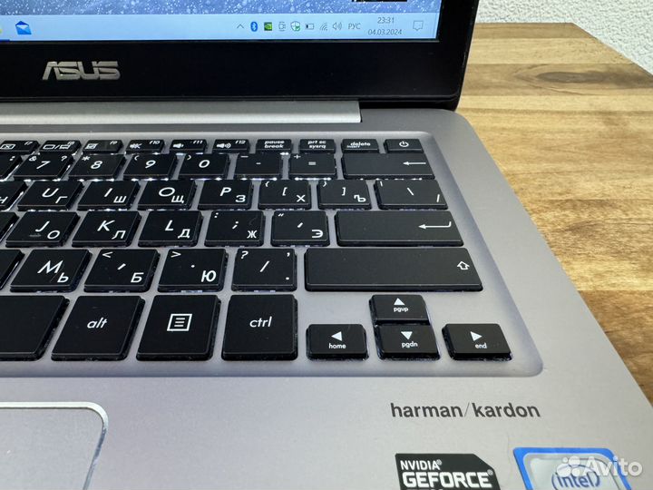 Asus 13 FHD металл i3-6100 12Gb DDR4 940MX SSD+HDD