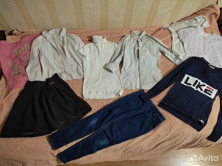 Вещи пакетом на 10-12 лет