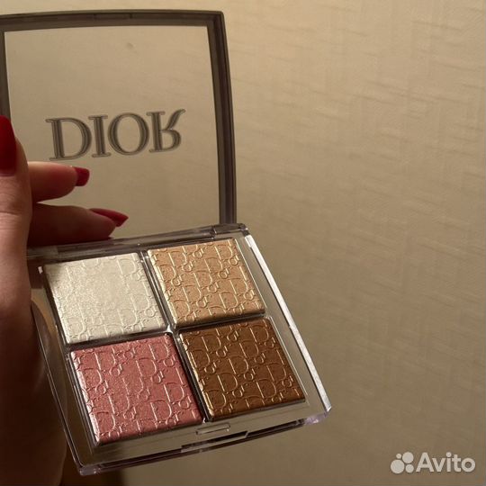 Палетка Dior backstage хайлайтер 001