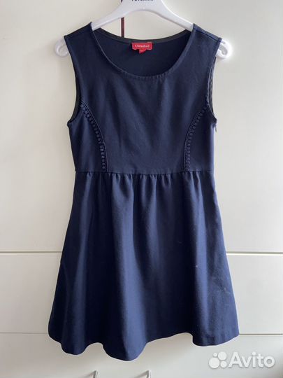 Сарафан синий 122