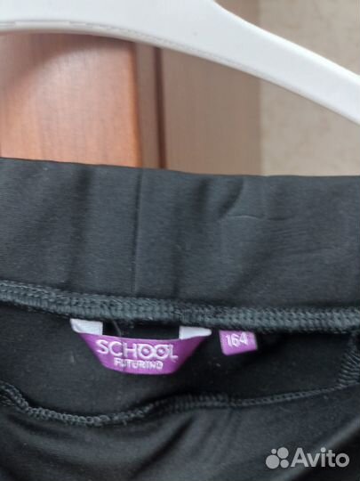 Юбка школьная черная