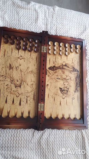 Нарды ручной работы новые