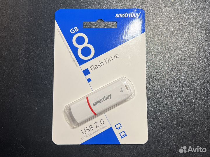 USB 2.0 флешка SmartBuy 8gb