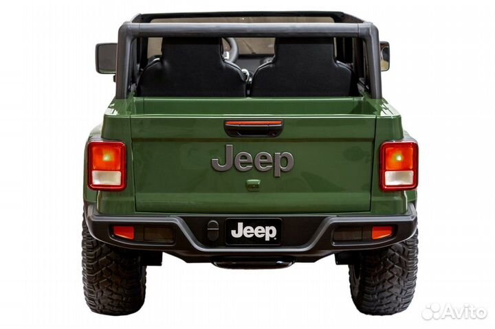 Электромобиль Jeep Rubicon 6768R Green