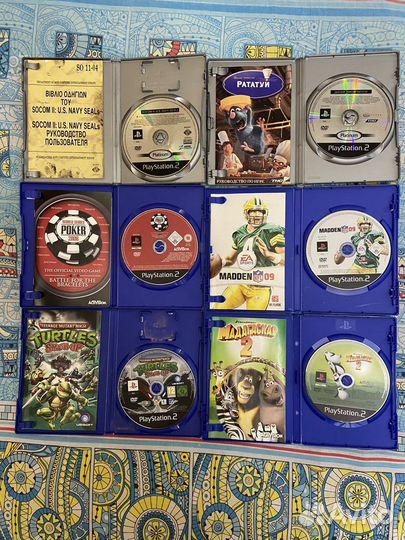 Игры на Sony PS2 лицензия