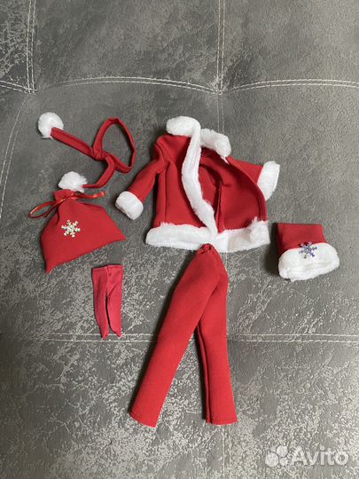 Новогодняя одежда для куклы Кена