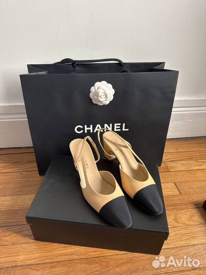Chanel слингбэки - туфли