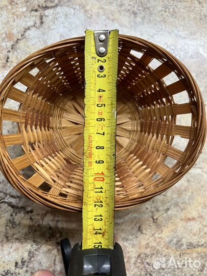 Набор корзинок плетеных