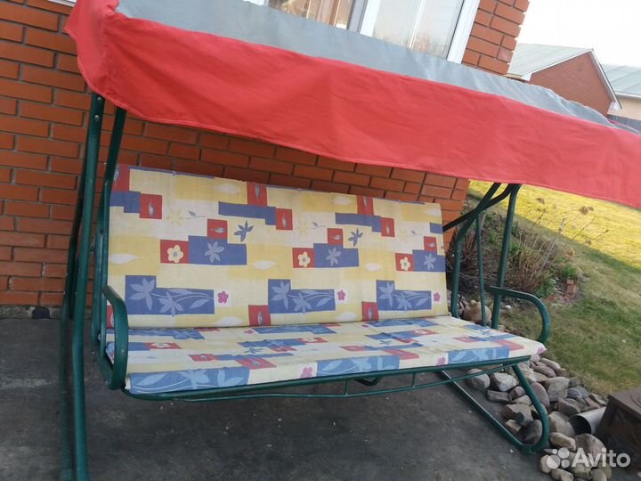 Качели садовые мощные торг