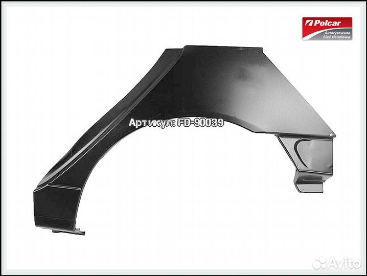 Ремонтная арка заднего Renault Laguna 1 поколение