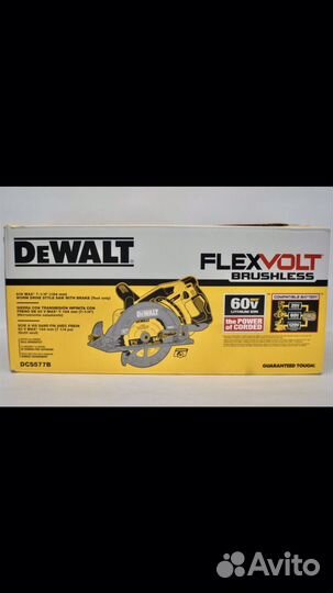 Дисковая пила DeWalt DCS577, FlexVolt 54V, USA
