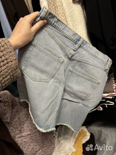 Юбка джинсовая monki