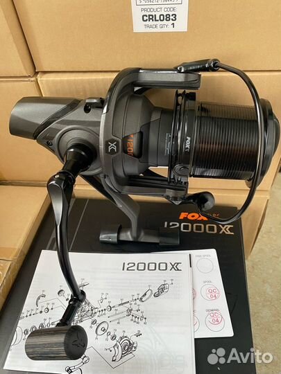 Катушка карповая Fox 12000 XC (новинка )