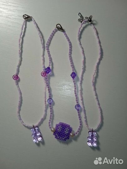 Чокер из бисера