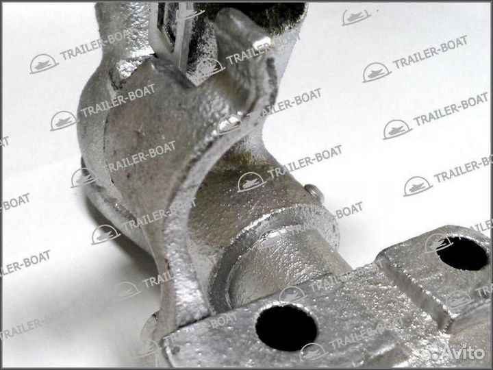 Сцепное устройство прицепа с механизмом тормоза наката, нагрузка 2000 кг, под шар 50 мм 15050А